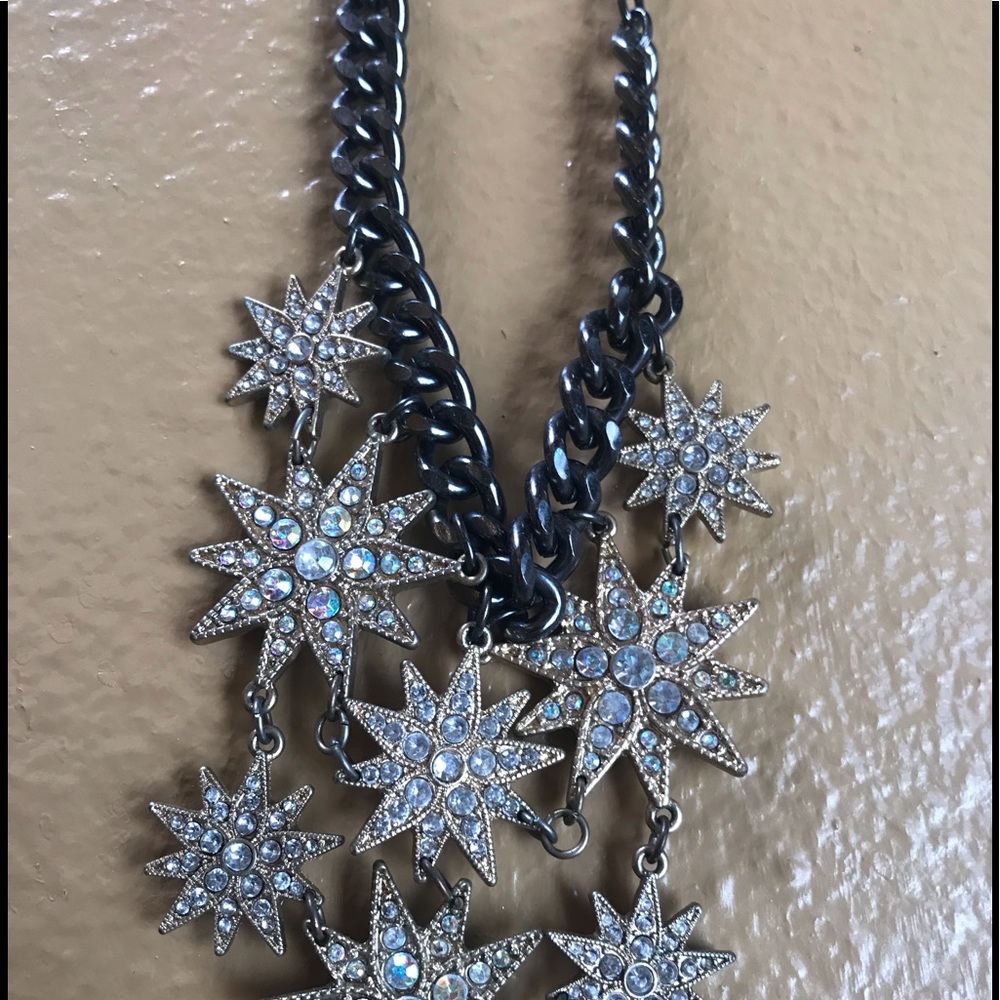 Cute stars and chain necklace